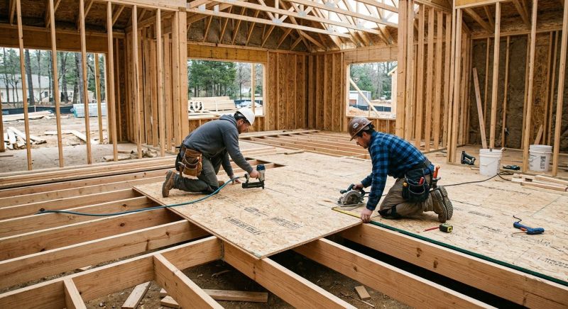 Attic Subfloor Installation in Wilmington, NC