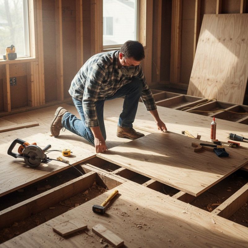 Attic Subfloor Installation in Wilmington, NC