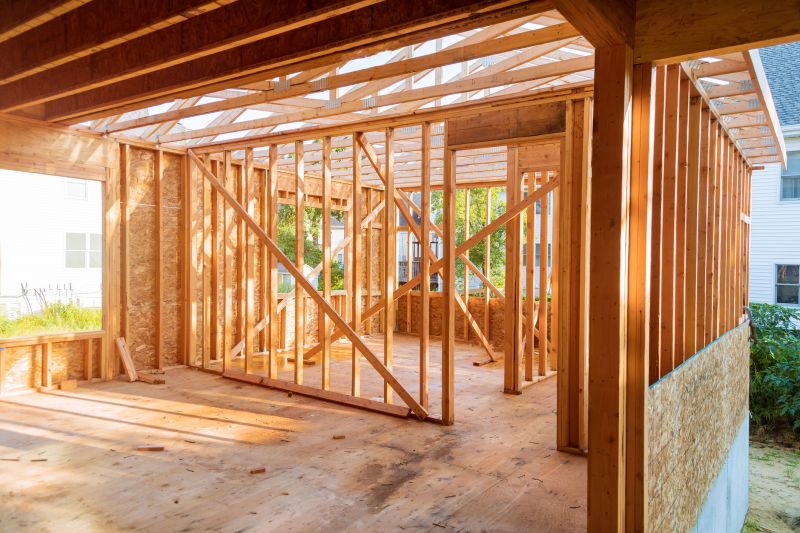 Building Addition Framing in Wilmington, NC