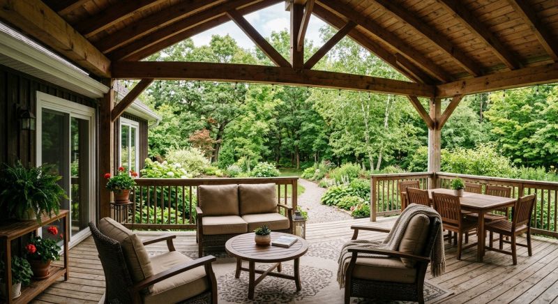 Covered Deck Installation in West Hartford, CT