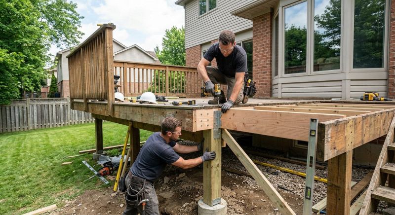 Deck Beam Repair in Seattle, WA