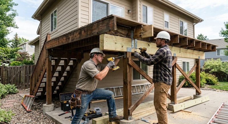 Deck Beam Replacement in Redmond, WA