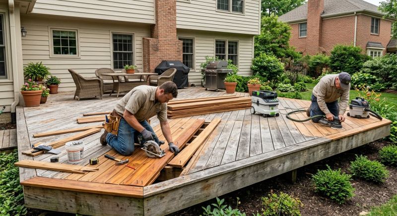 Deck Floor Repair in Redmond, WA