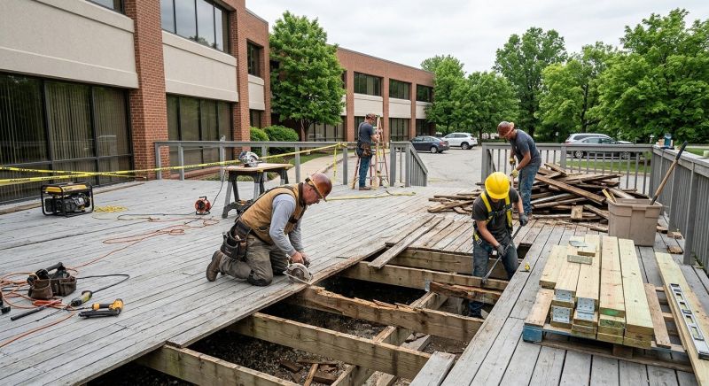 Deck Floor Replacement in Redmond, WA