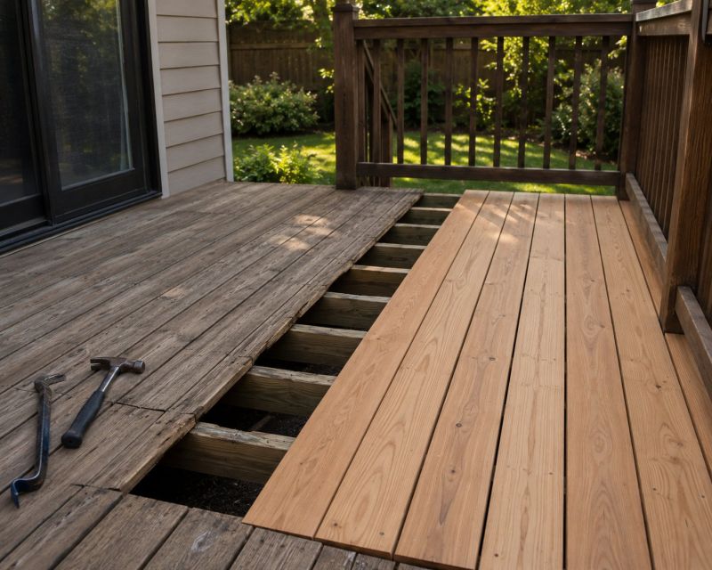 Deck Floor Replacement in Seattle, WA