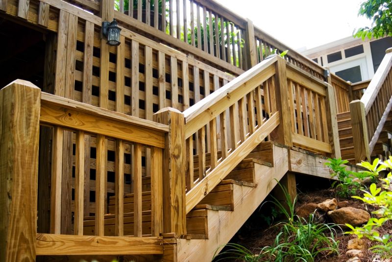Deck Stairs Installation in Wilmington, NC