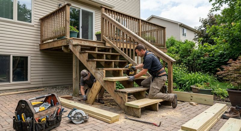 Deck Stairs Repair in Seattle, WA