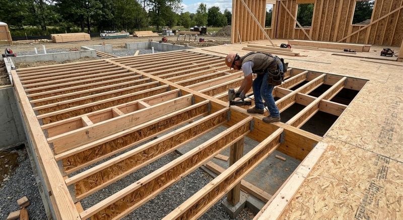 Floor Framing in Wilmington, NC