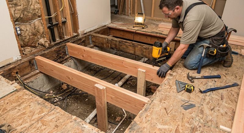 Floor Joist Replacement in Wilmington, NC