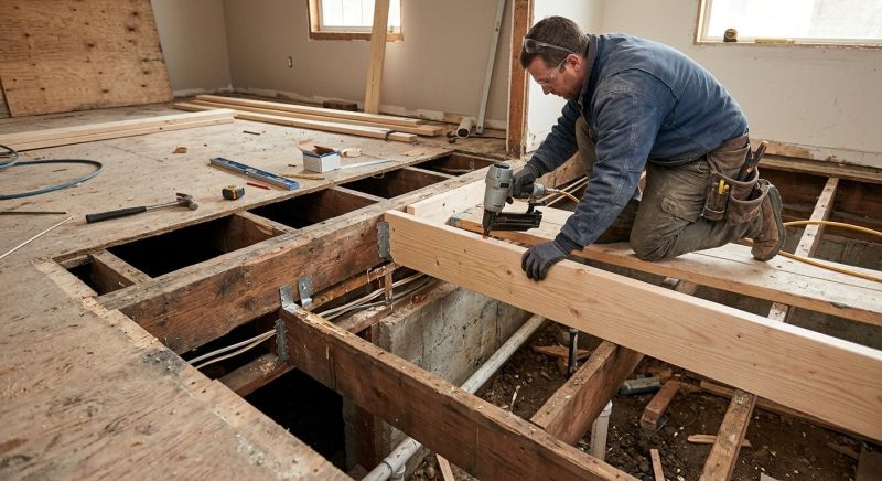 Floor Joist Replacement in Wilmington, NC