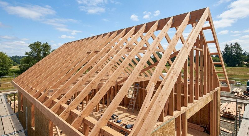 Gambrel Roof Framing in Wilmington, NC