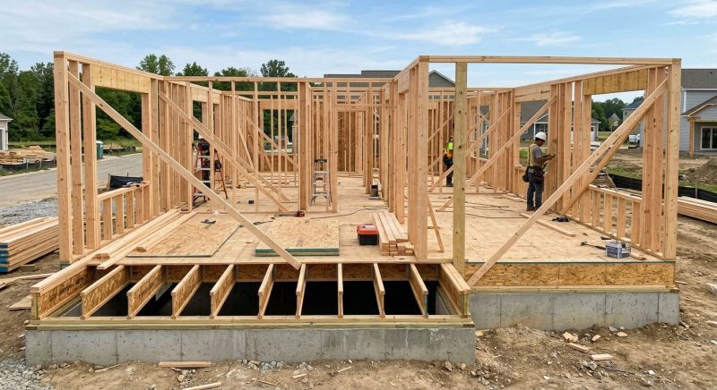 Garage Framing in Wilmington, NC