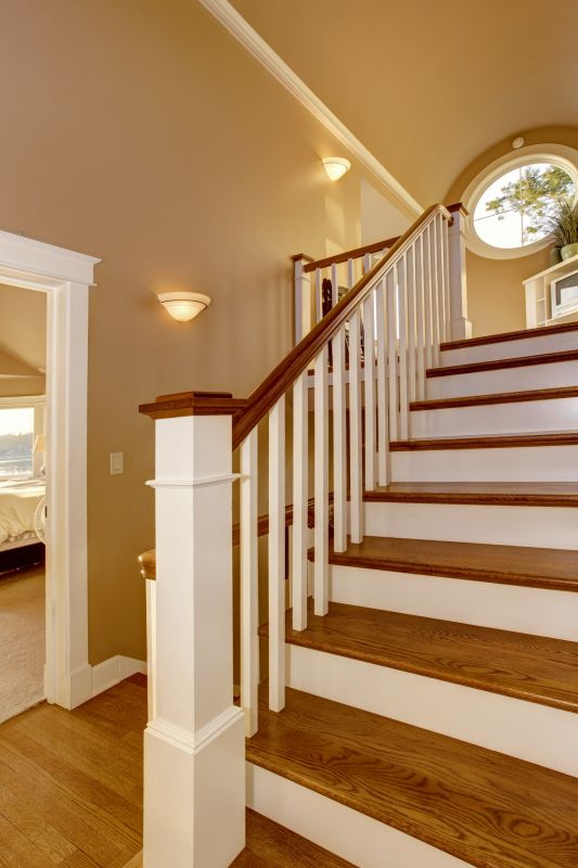 Wood Handrail Refinishing