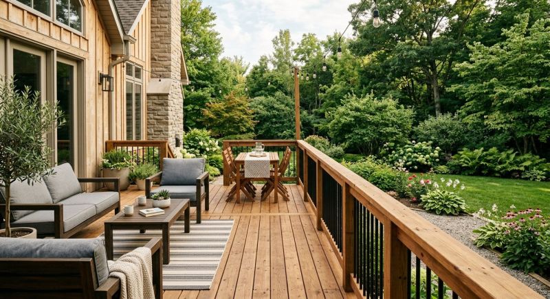 Hardwood Deck Installation in Fairfield County, CT
