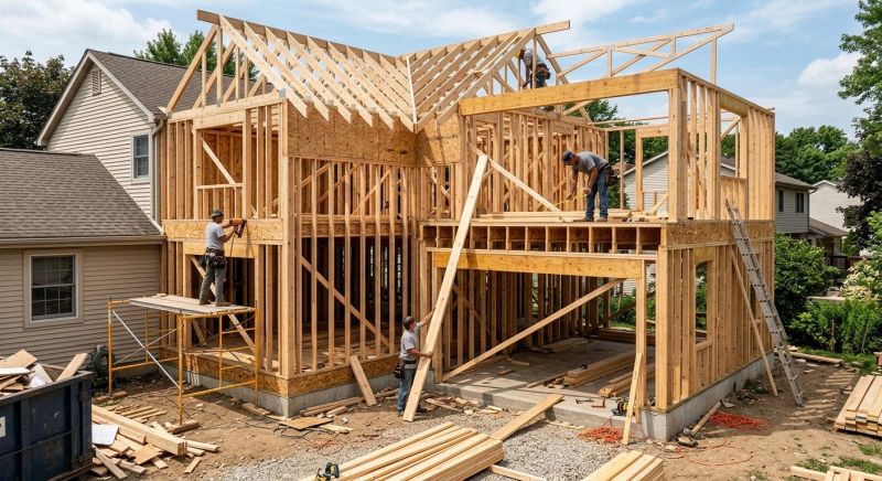 Home Remodeling Framing in Wilmington, NC