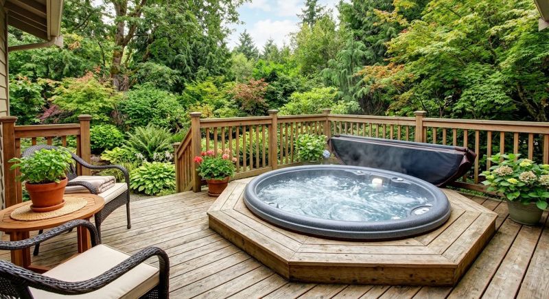 Hot Tub Deck Construction in Stamford, CT