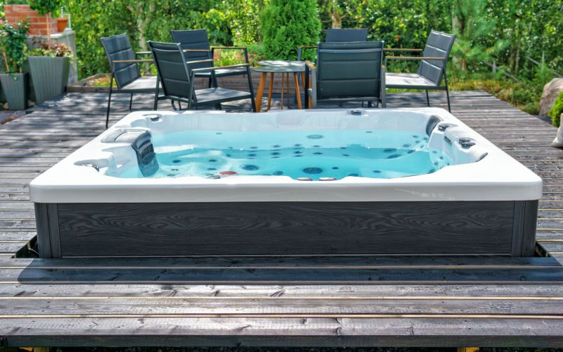 Hot Tub Deck Construction in Stamford, CT