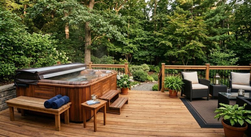 Hot Tub Deck Installation in Seattle, WA
