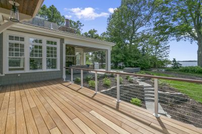 Multi Level Deck Installation in Worcester, MA