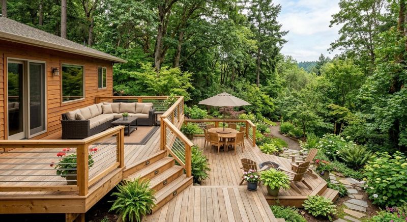 Multi Level Deck Installation in Norwalk, CT