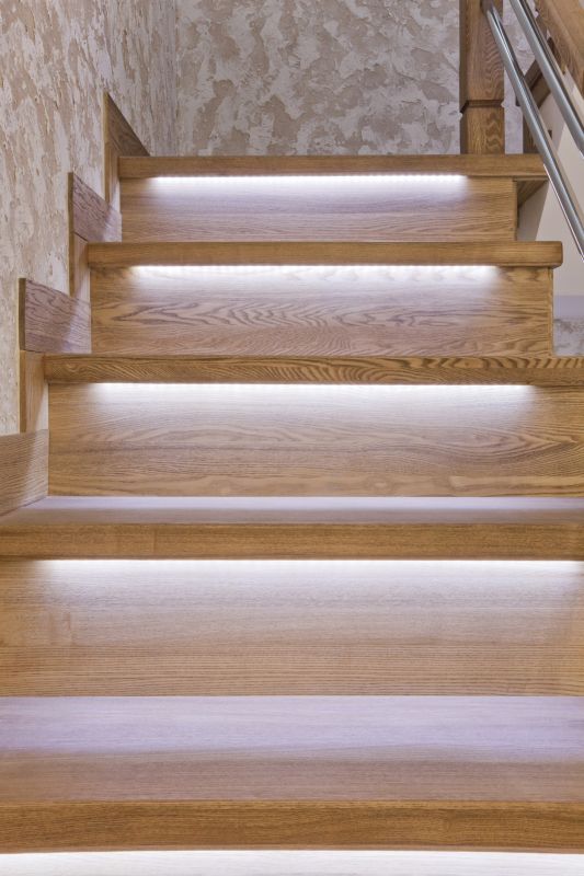 Oak Stairs Installation in Wilmington, NC