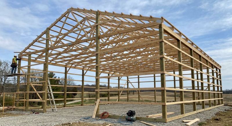 Pole Barn Framing in Wilmington, NC