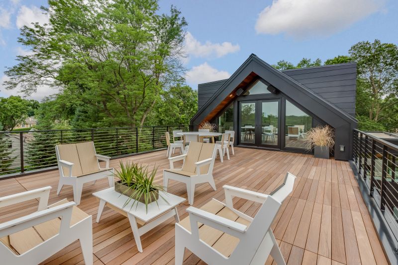 Redwood Deck Installation in Boston, MA