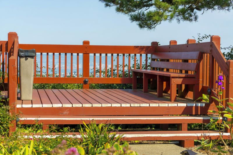 Redwood Deck Installation in Boston, MA
