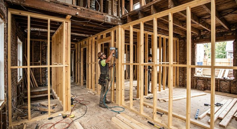 Renovation Framing in Wilmington, NC