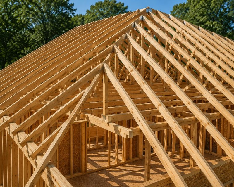 Structural Roof Framing in Wilmington, NC