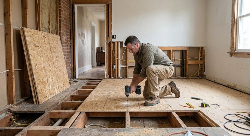 Subfloor Replacement in Wilmington, NC