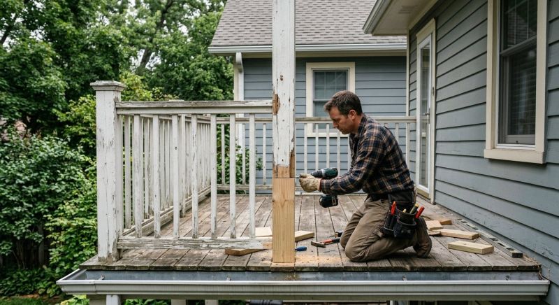Terrace Post Repair in Redmond, WA