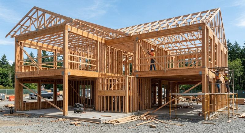 Timber Frame Construction in Wilmington, NC