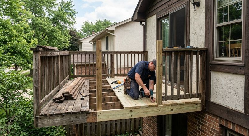 Wood Balcony Repair in Seattle, WA