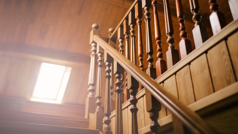 Wood Handrail Repair in Olathe, KS