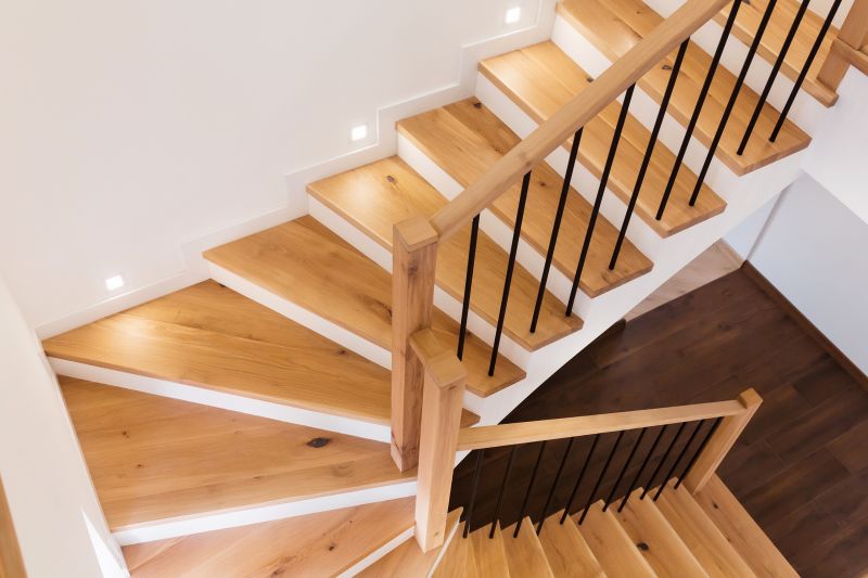 Completed Wood Stairs