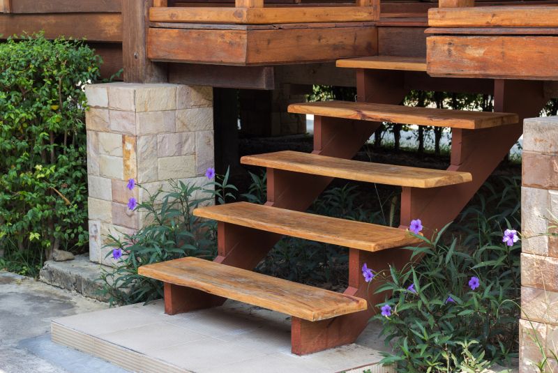 Wooden Steps Installation in Kansas City, KS