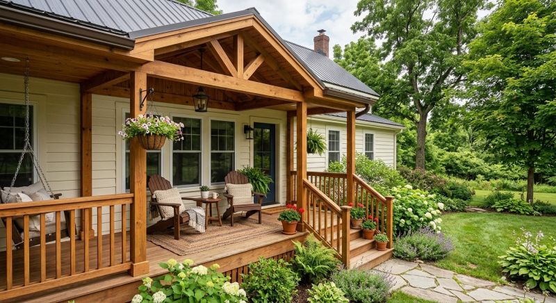 Wooden Veranda Construction in Norwalk, CT