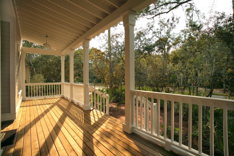 Wooden Veranda Construction in Redmond, WA