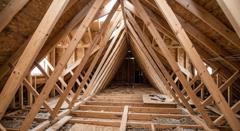 Attic Framing in Wilmington, NC