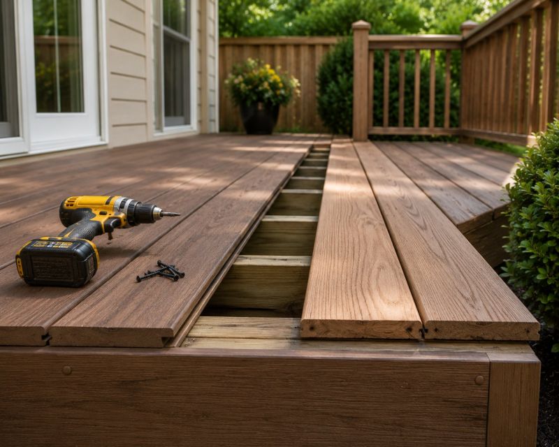 Deck Board Replacement in Seattle, WA