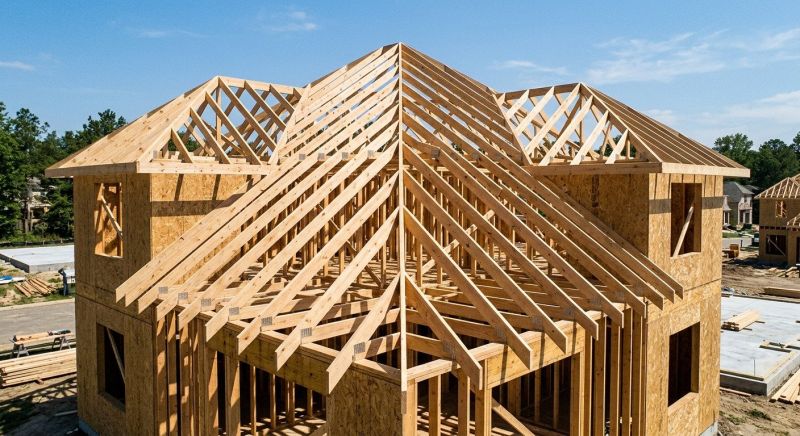 Hip Roof Framing in Wilmington, NC