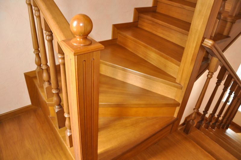 Oak Stairs Installation in Kansas City, KS