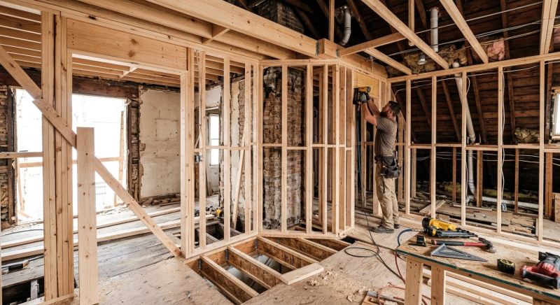 Renovation Framing in Wilmington, NC