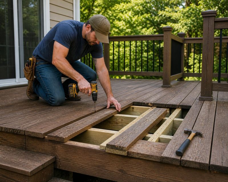 Wood Deck Repair in Seattle, WA