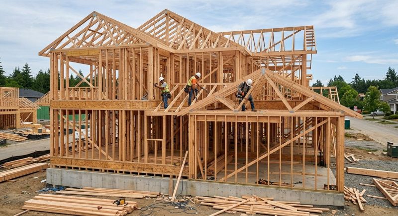 Wood Structural Framing in Wilmington, NC